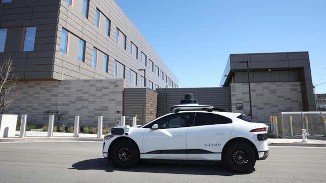 Image for article titled Waymo&#39;s LA Launch Is Met With Protests