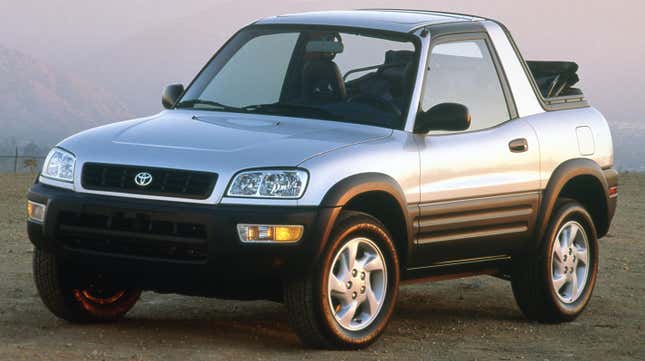 Image for article titled The Soft Top Is The Best Toyota RAV4 Of All Time